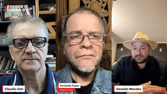 Acordo foi anunciado pelo deputado federal Geraldo Mendes durante live com Osti e Tupan (Reprodução)